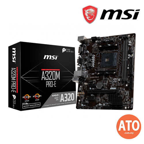 MSI AMDAM4 (A320M PROE) Motherboard
